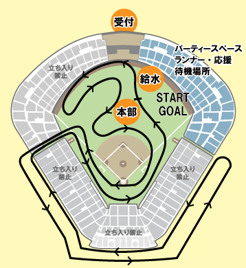 明治神宮球場マップ