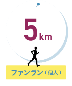 5km ファンラン(個人)